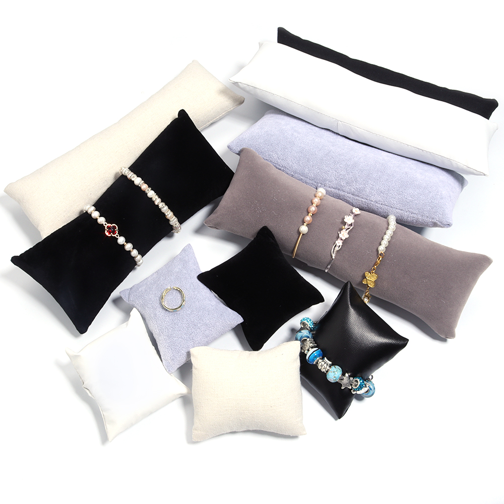 Ring Bearer Pillow - Soporte de almohada de terciopelo de