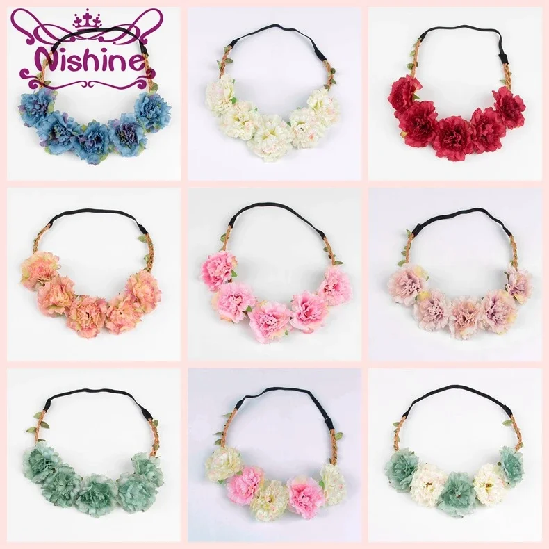 Wedding Arch Flower - 1 Uds. Tocado de flores para