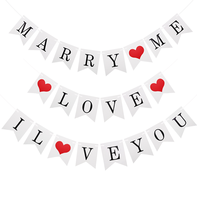 Wedding Supply Rentals - Guirnalda de Amor para Boda, Decoración