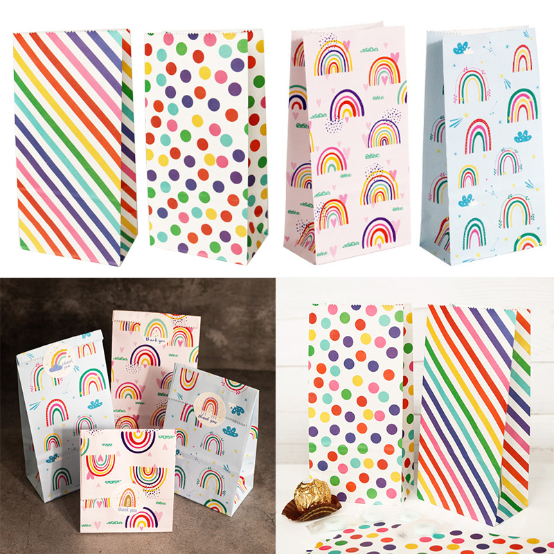 Wedding Event Supply - Bolsas de papel pequeñas con estampado