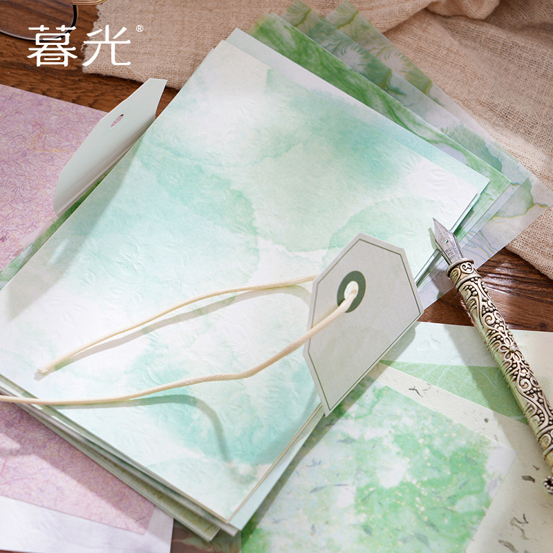 Wedding Water Supply - 40 piezas de papel decorativo multimaterial