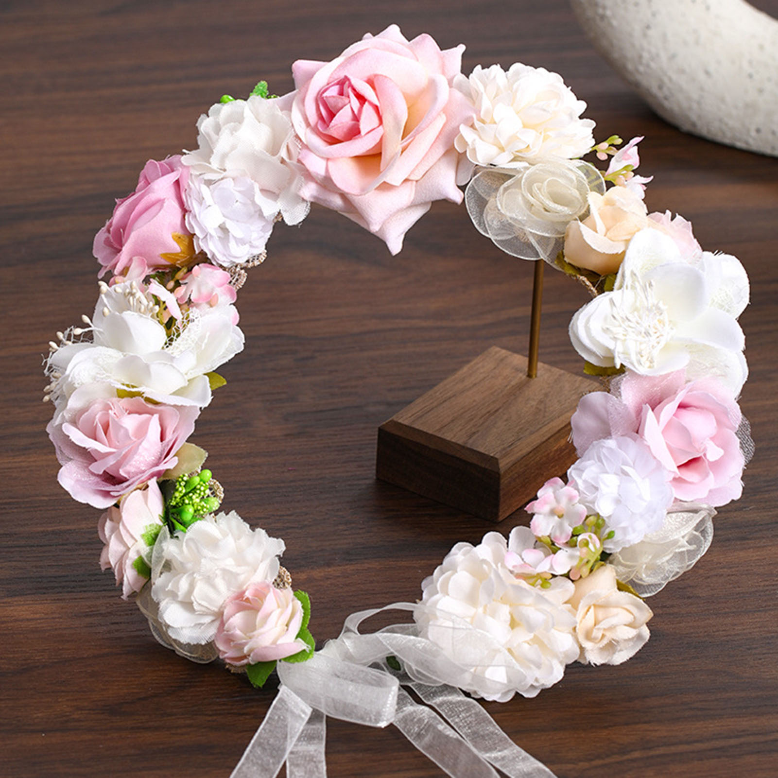 Wedding Arch Flower - Corona de Flores, Guirnalda para Novia,