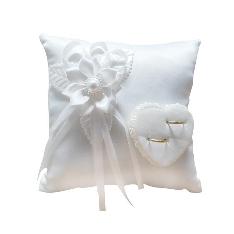 Ring Bearer Pillow - Almohada para anillo de boda, soporte