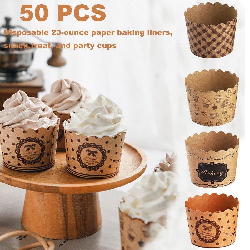 Wedding Cake Supply - 50 unids/pack de vasos de papel
