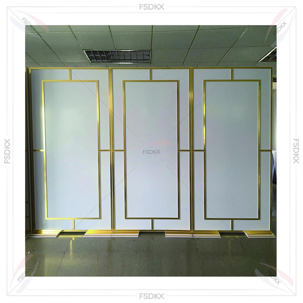 Wedding Supply Rentals - Telón de Fondo Dorado Brillante para