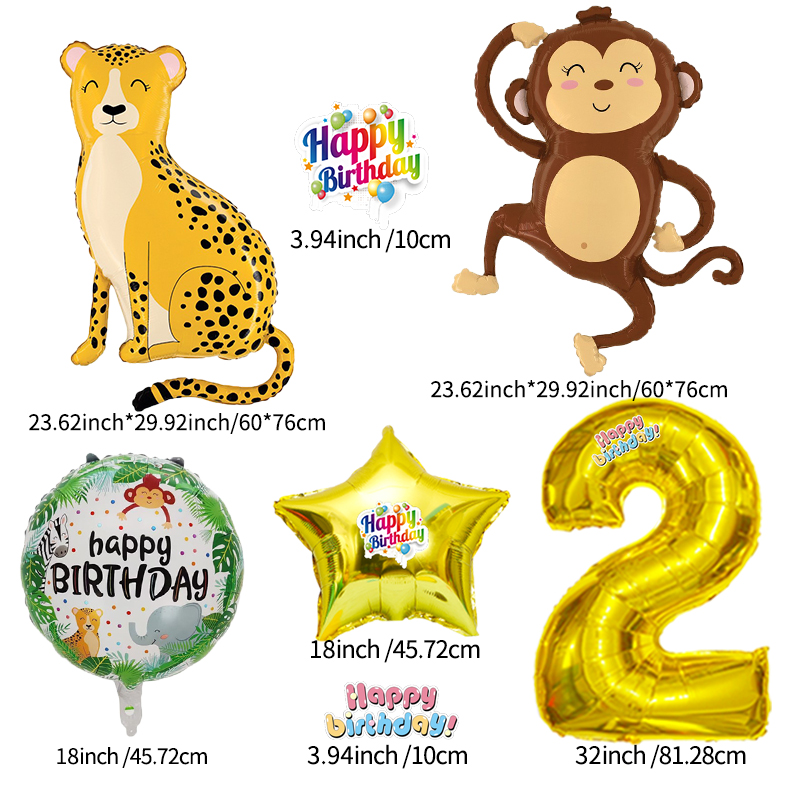 Globos de Animales de la Selva - Wedding Zoo reseña y precio