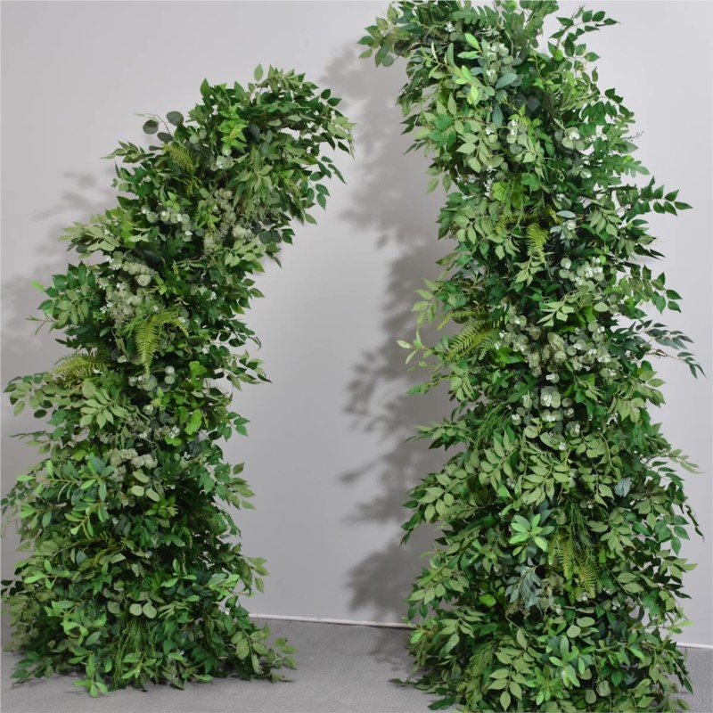 Arreglo Floral de Hojas Verdes - Wedding Arch Flower reseña y precio
