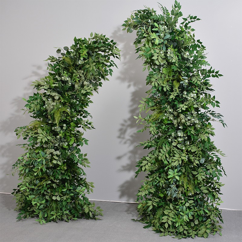 Arreglo Floral de Hojas Verdes - Wedding Arch Flower reseña y precio