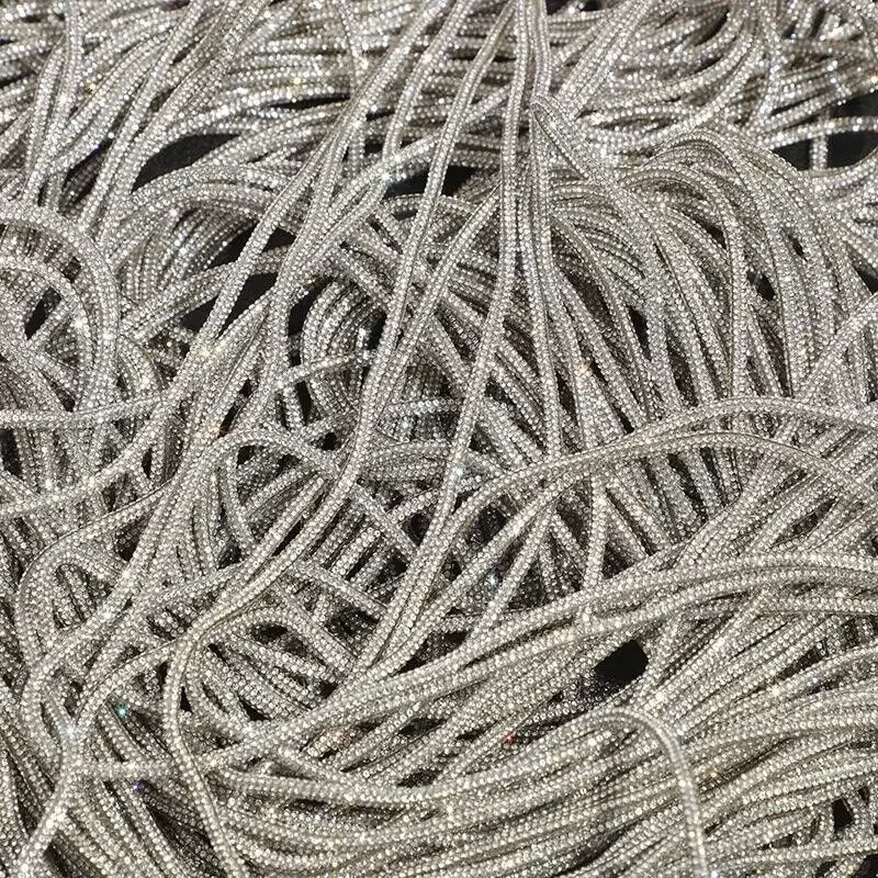 Cordones de cristal con diaman - Wedding Shop reseña y precio