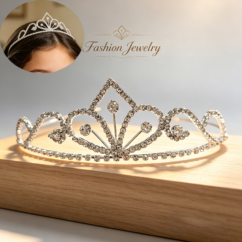 Corona nupcial de cristal de l - Wedding Shop reseña y precio