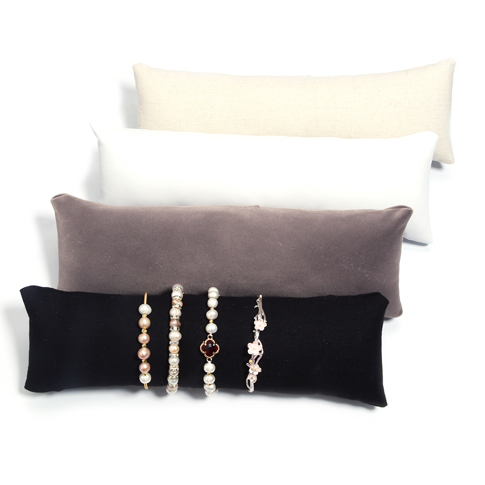 Soporte de almohada de terciop - Ring Bearer Pillow reseña y precio