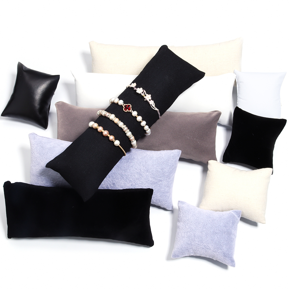 Soporte de almohada de terciop - Ring Bearer Pillow reseña y precio
