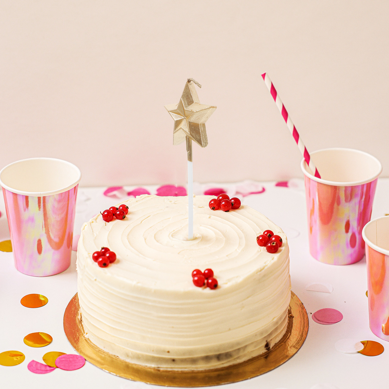 8 Piezas de Decoración Metálic - Wedding Cake Supply reseña y precio