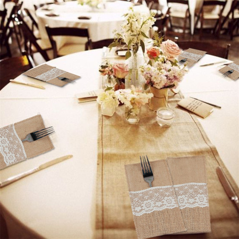 Bolsa de Yute Rústica para Cub - Wedding Supply Rentals reseña y precio
