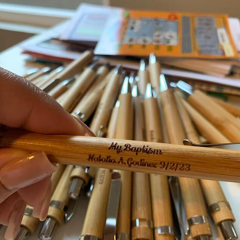 Bolígrafos personalizados, bol - Wedding Supply Rentals reseña y precio