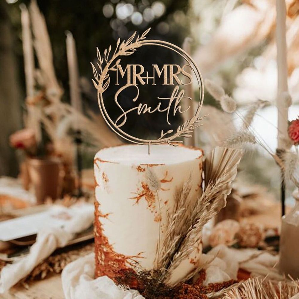 Adornos de tarta personalizado - Wedding Supply Rentals reseña y precio
