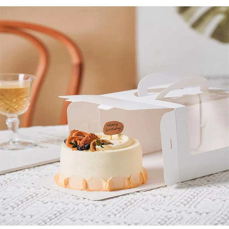 Caja de pastel con ventana tra - Wedding Cake Supply reseña y precio