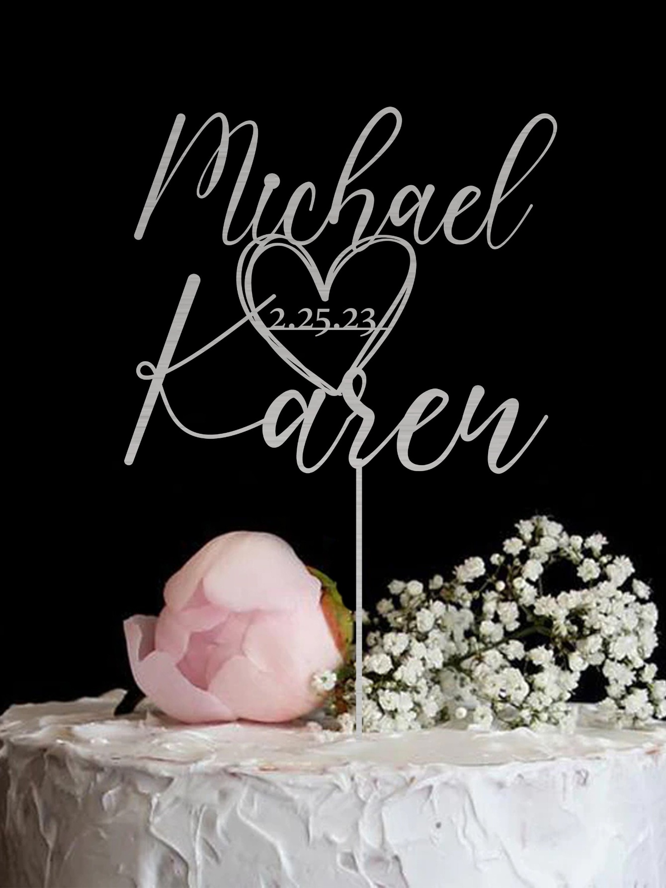 Adorno para tarta personalizad - Wedding Shop reseña y precio