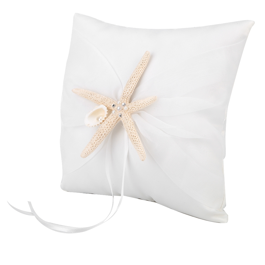 Almohada para anillos de boda  - Ring Bearer Pillow reseña y precio