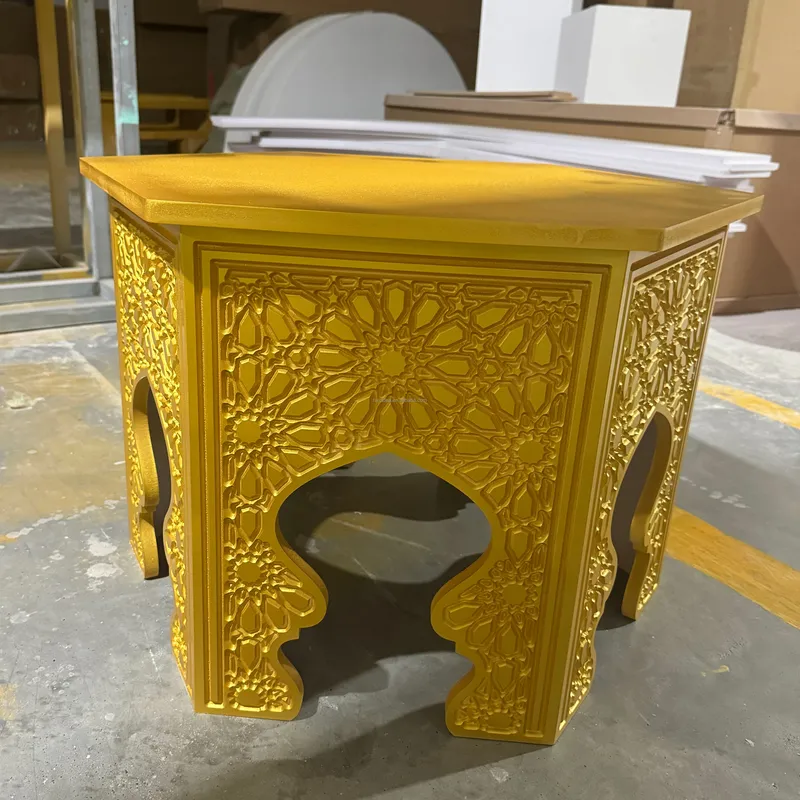 Mesa Redonda de Estilo Indio c - Indian Wedding Supply reseña y precio