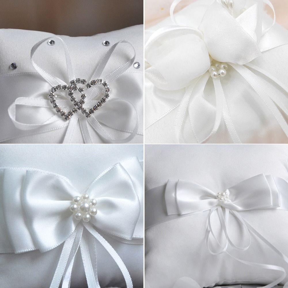 Almohada para Anillos de 15*15 - Ring Bearer Pillow reseña y precio