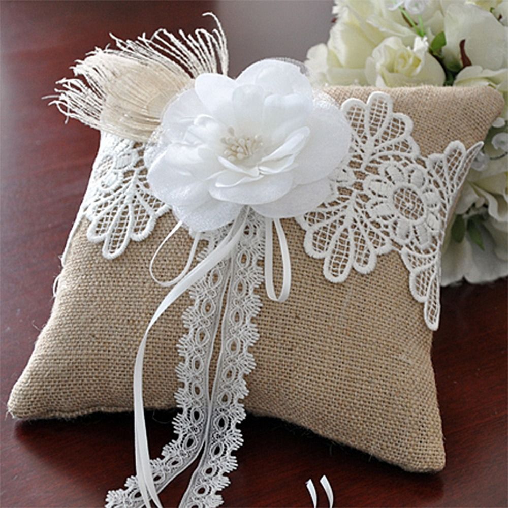 Almohada para Anillos de 15*15 - Ring Bearer Pillow reseña y precio