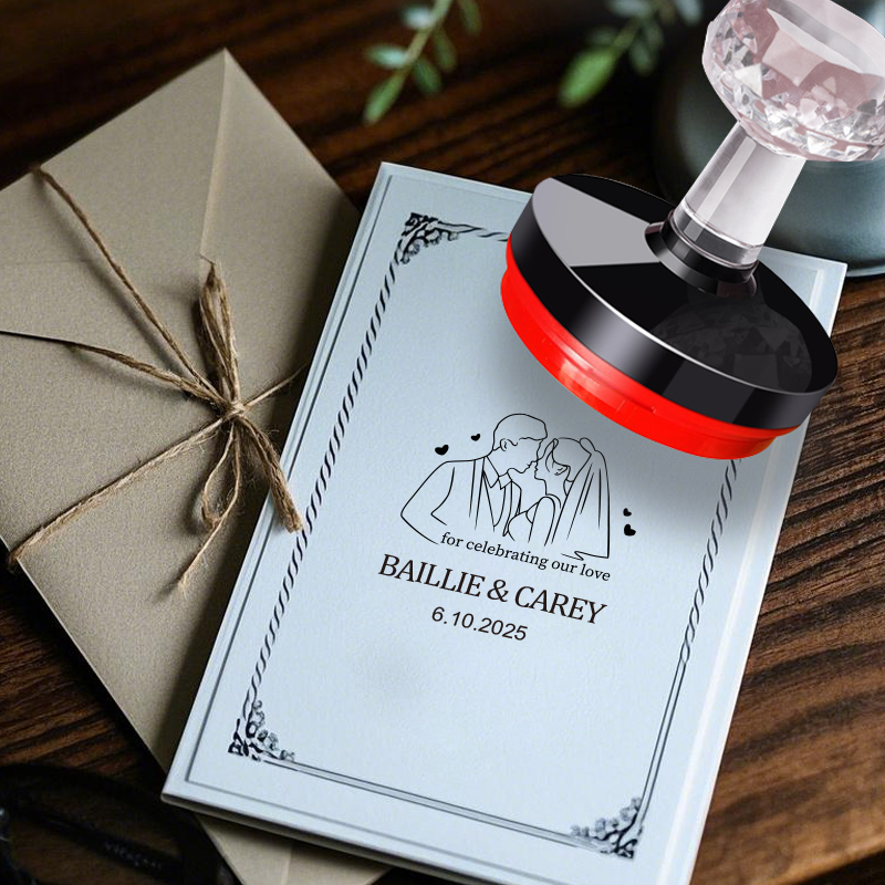 Sello Personalizado para Papel - Wedding Event Supply reseña y precio