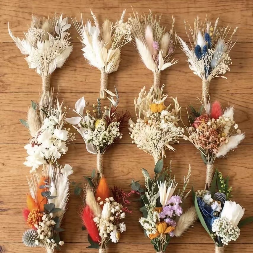 6 Ramos/Lote de Flores Secas,  - Wedding Supply Rentals reseña y precio