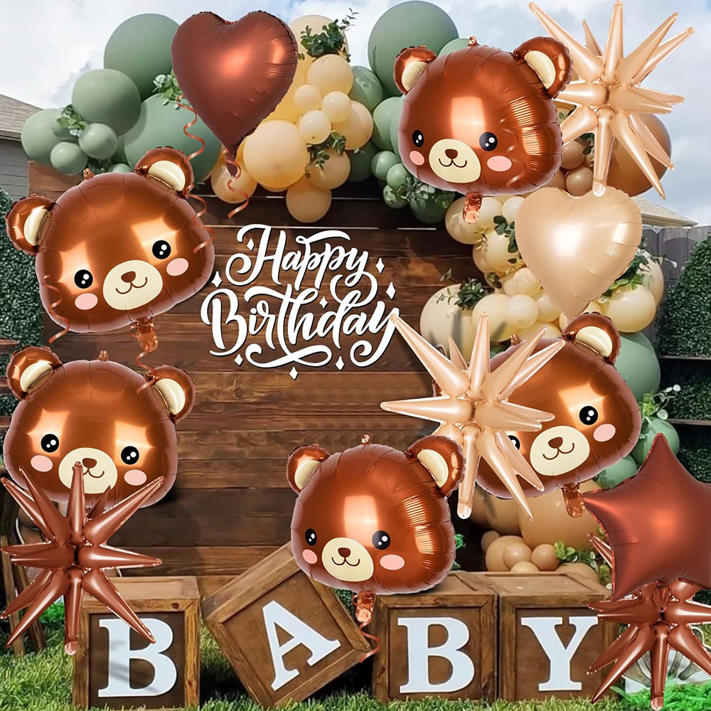Globo de oso de peluche de pap - Wedding Zoo reseña y precio