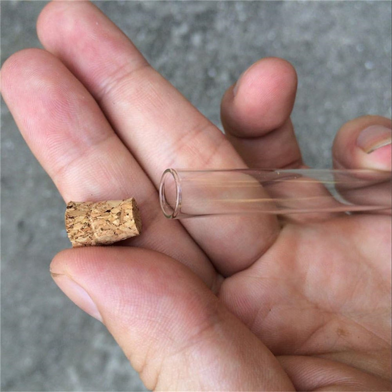 200pcs 10x75mm Transparent Gla - Wedding Zoo reseña y precio