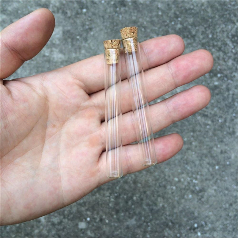 200pcs 10x75mm Transparent Gla - Wedding Zoo reseña y precio