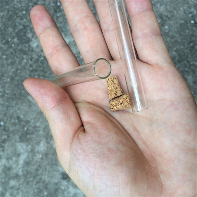 200pcs 10x75mm Transparent Gla - Wedding Zoo reseña y precio