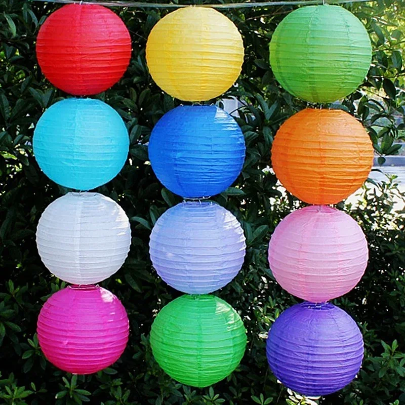 Faroles de papel chinos multic - Wedding Event Supply reseña y precio