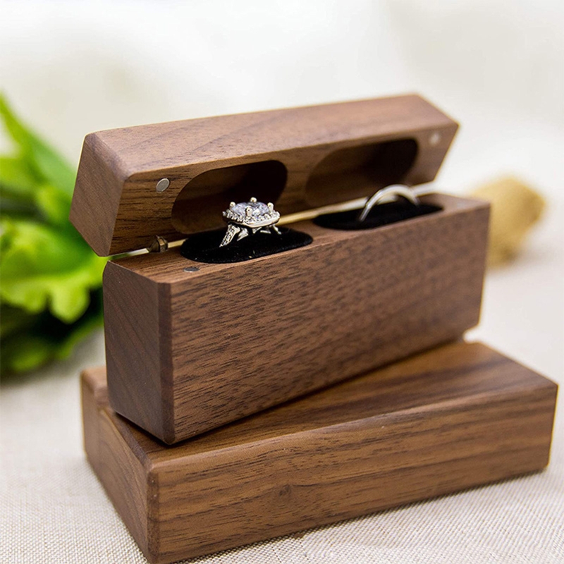 Caja anillo ZB91 para ceremoni - Ring Bearer Pillow reseña y precio