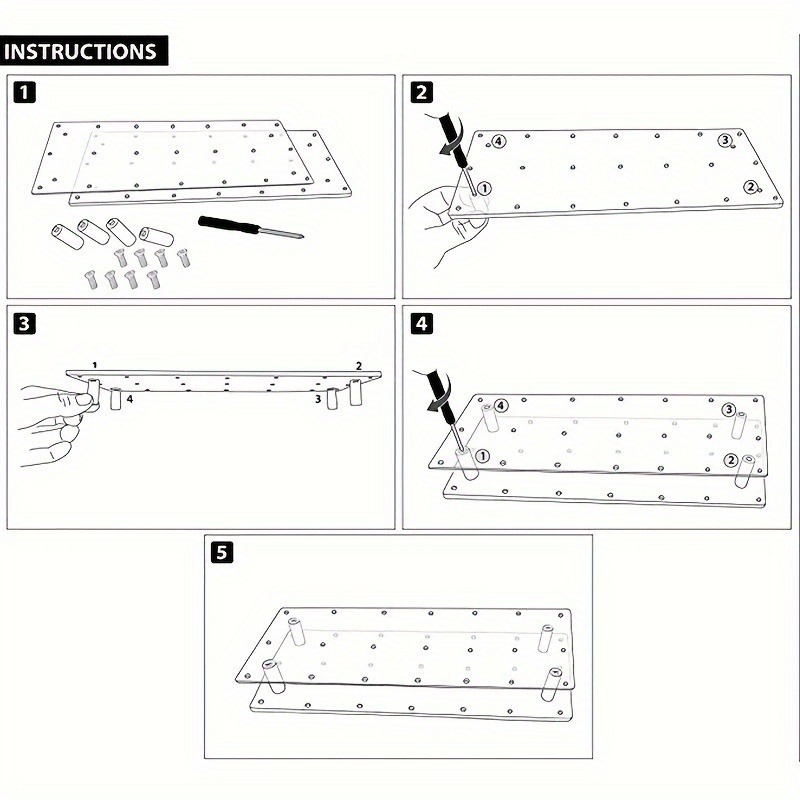 Paquete de 2 Soportes Transpar - Wedding Cake Supply reseña y precio