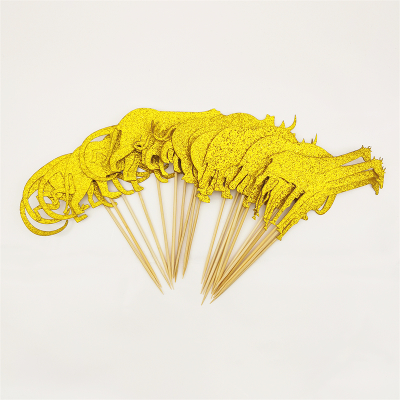 24 Adornos de Papel para Cupca - Wedding Zoo reseña y precio