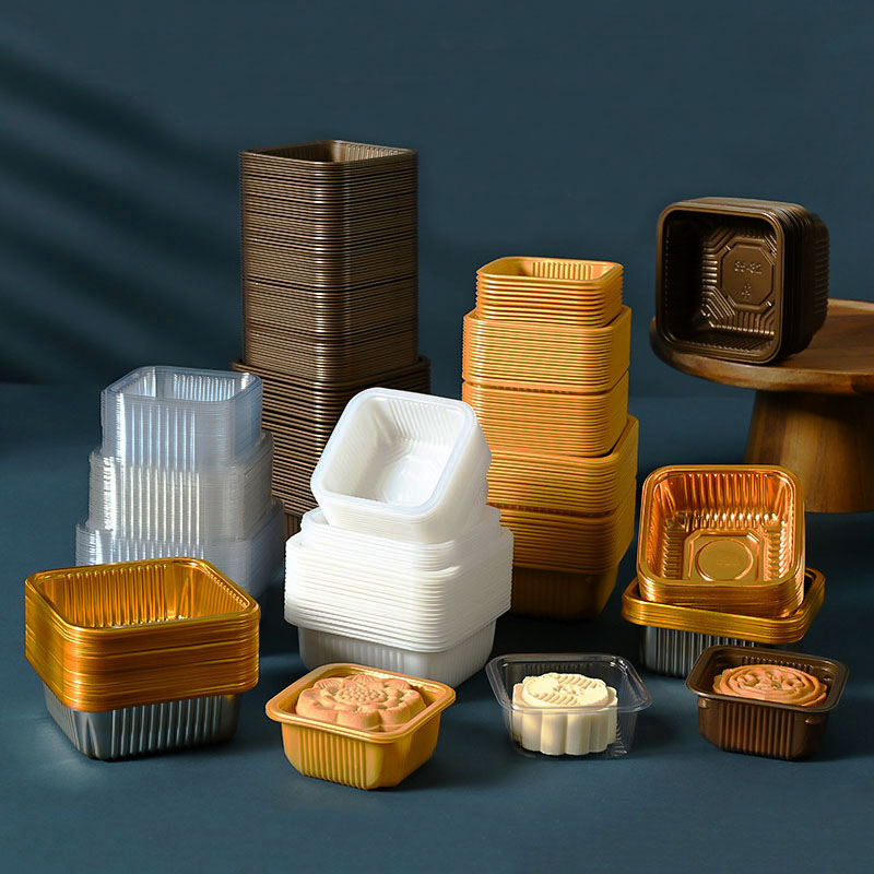 Mooncake-bandeja de plástico p - Wedding Cake Supply reseña y precio