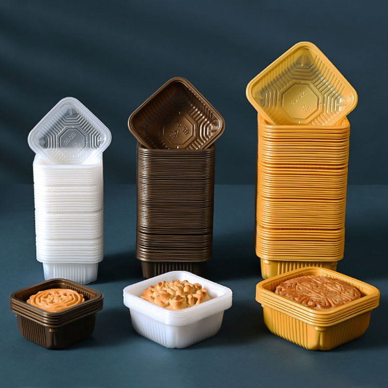 Mooncake-bandeja de plástico p - Wedding Cake Supply reseña y precio