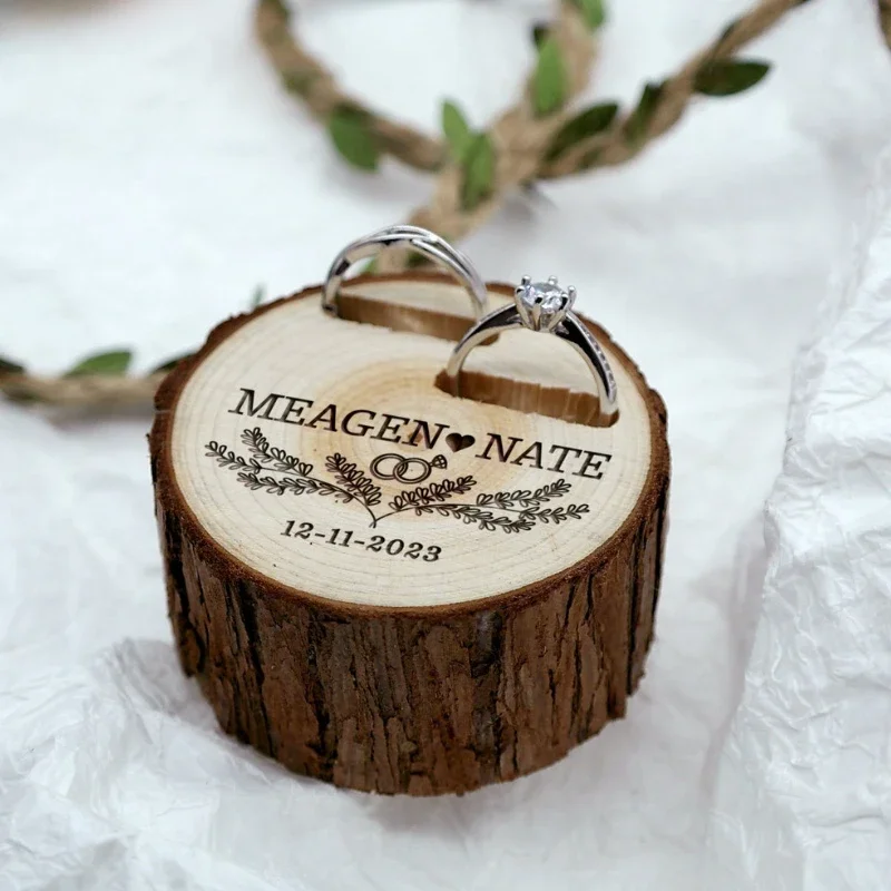 Caja portadora de anillos de t - Ring Bearer Pillow reseña y precio