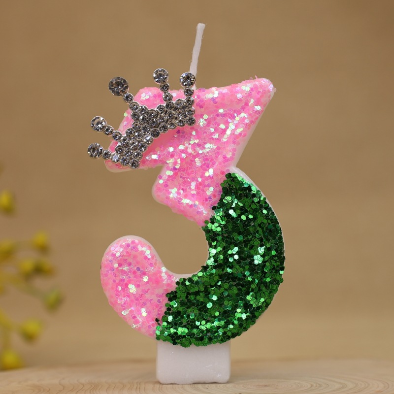 Vela de Cumpleaños con Corona  - Wedding Cake Supply reseña y precio