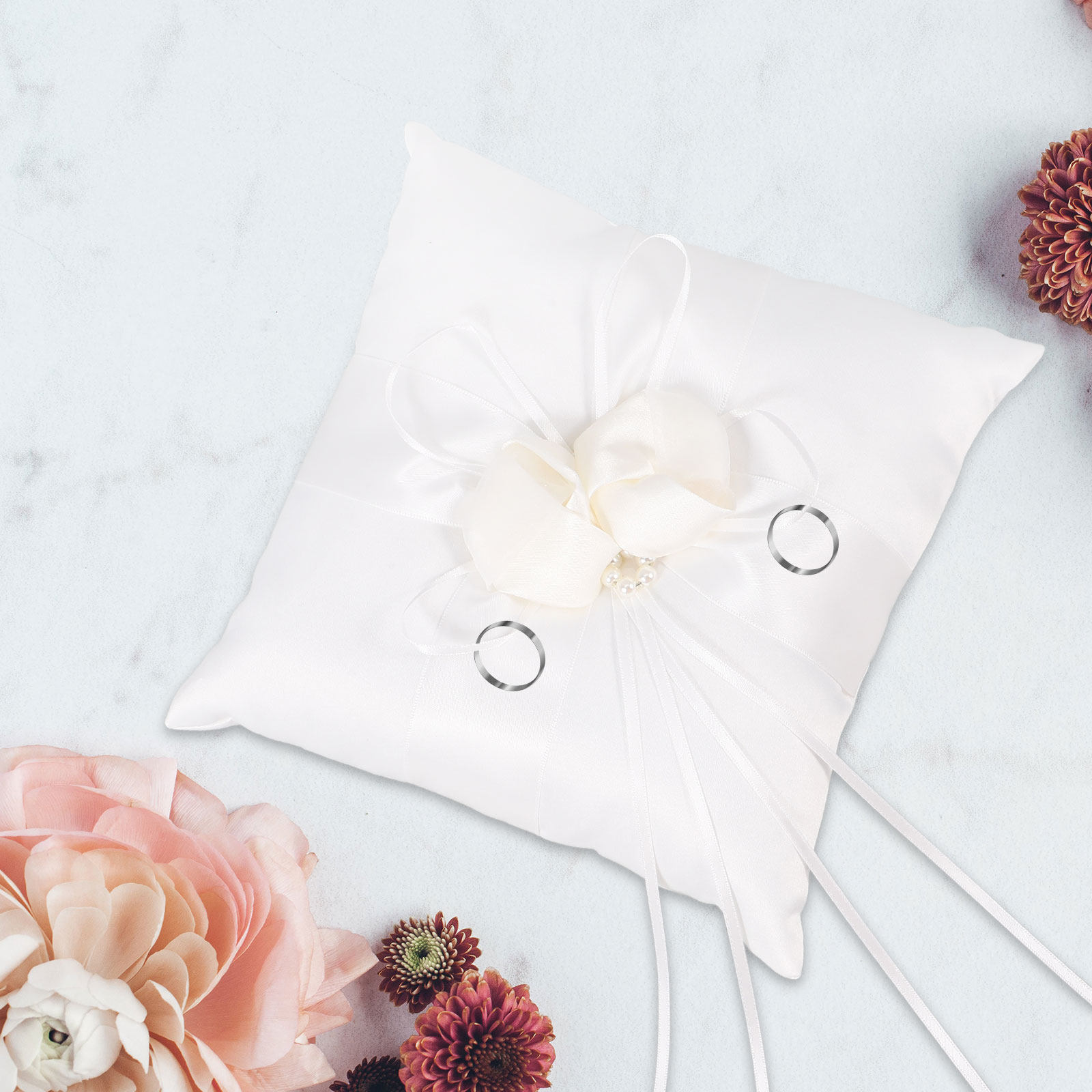 Almohadilla para Anillos Blanc - Ring Bearer Pillow reseña y precio