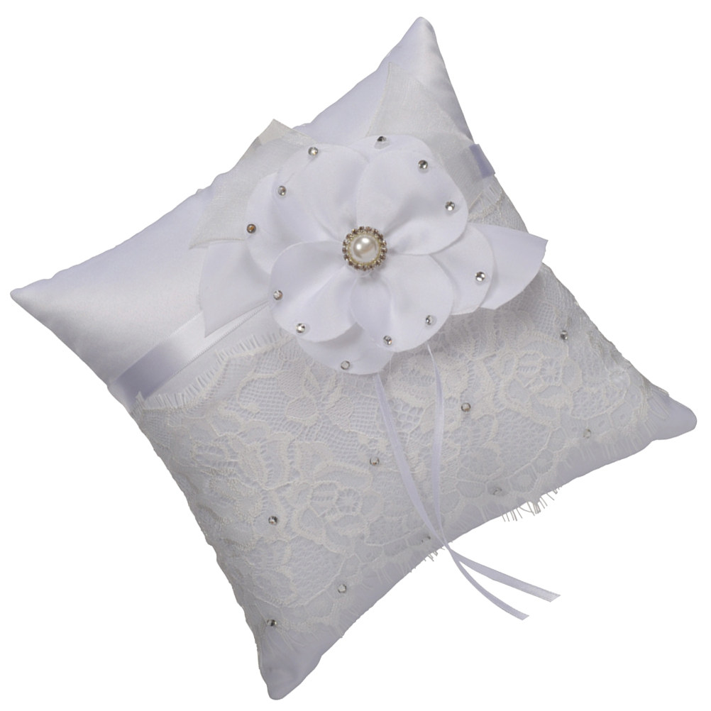 Almohada para Anillos de Boda, - Ring Bearer Pillow reseña y precio