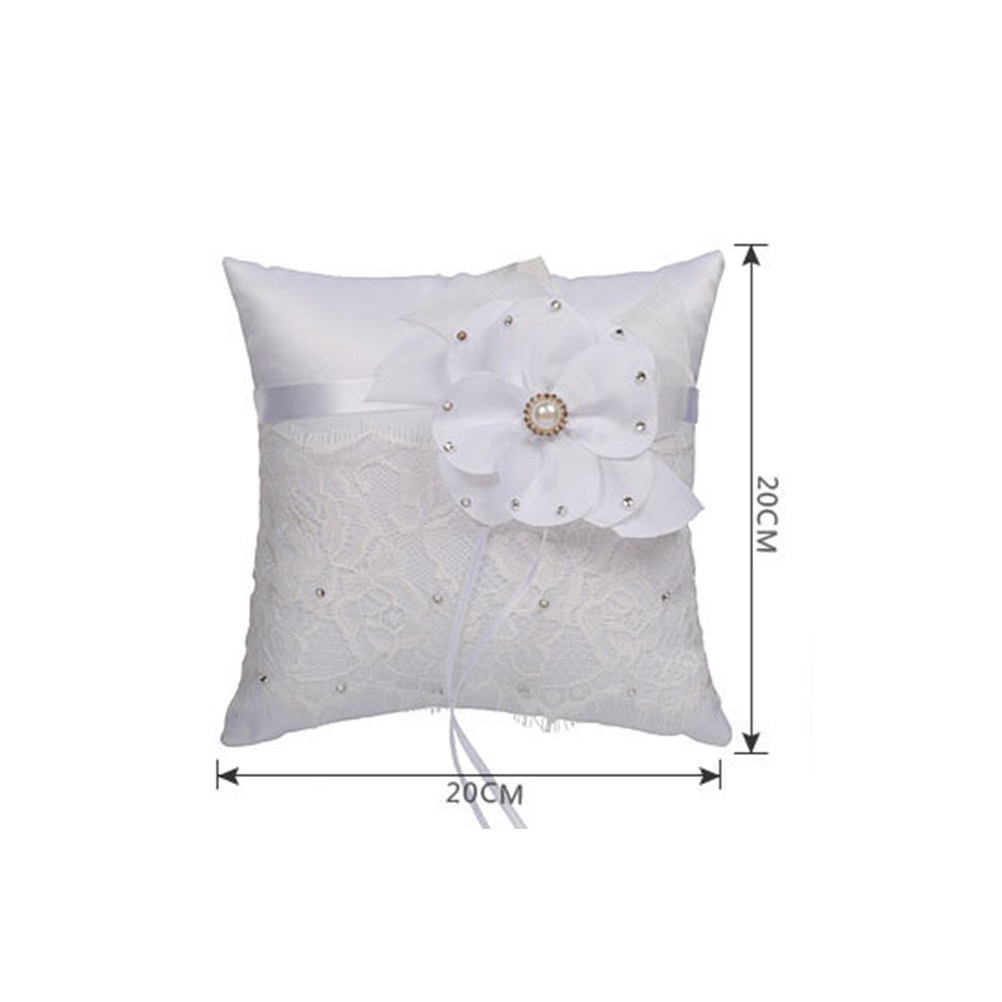 Almohada para Anillos de Boda, - Ring Bearer Pillow reseña y precio