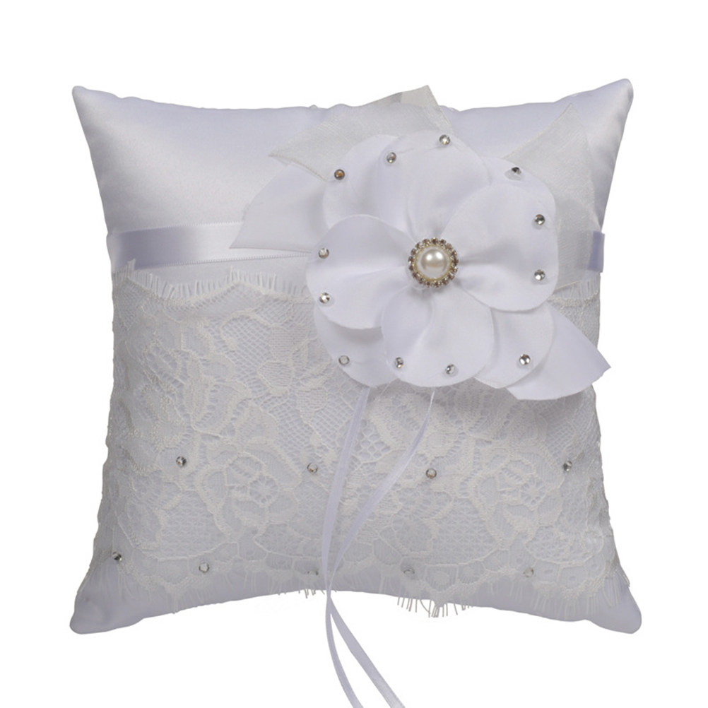 Almohada para Anillos de Boda, - Ring Bearer Pillow reseña y precio