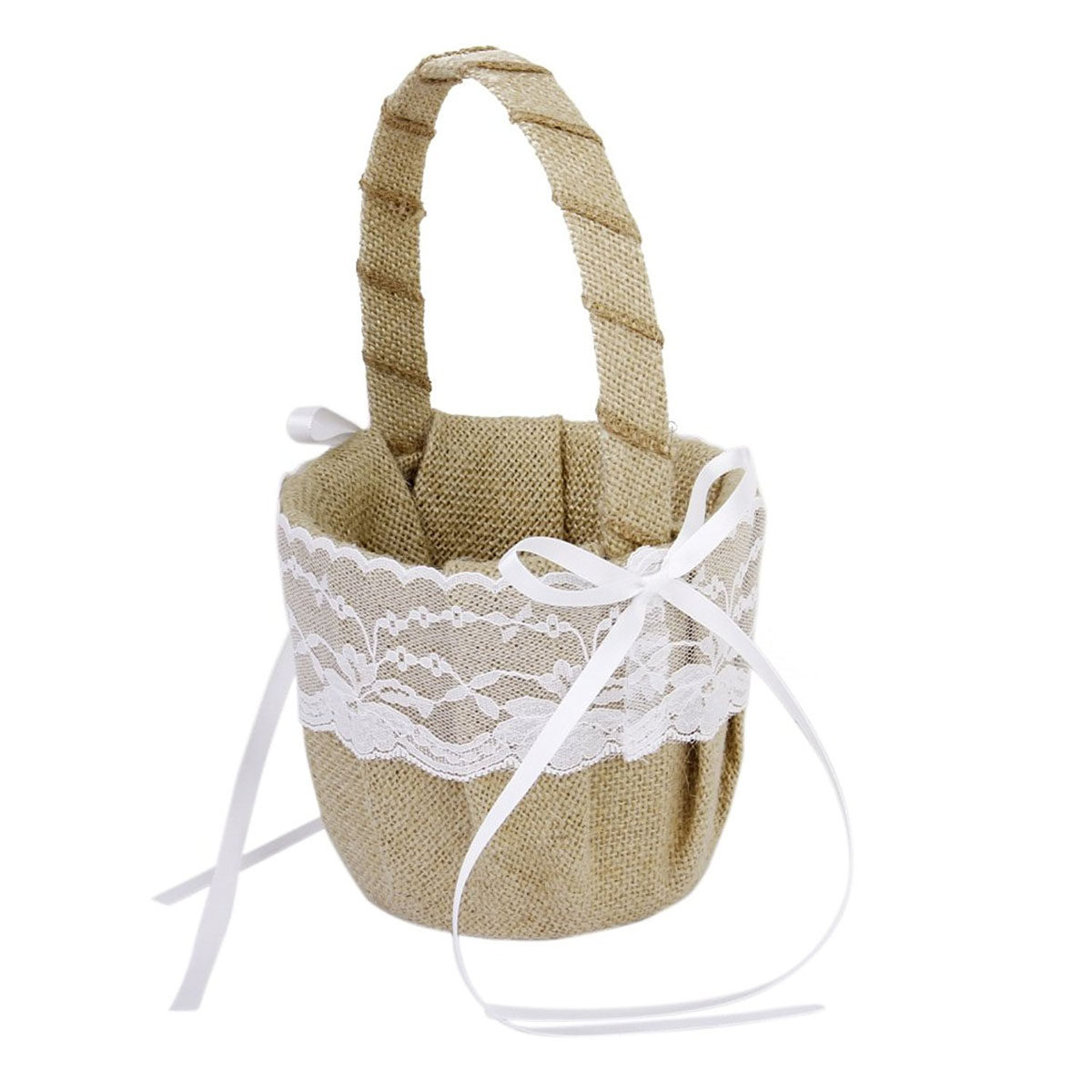 Juego de 6 Cojines de Yute con - Ring Bearer Pillow reseña y precio