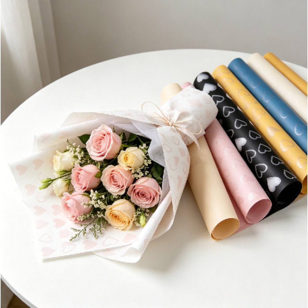 Papel de Regalo Floral Hansu c - Good Floral & Wedding Decor Supply reseña y precio