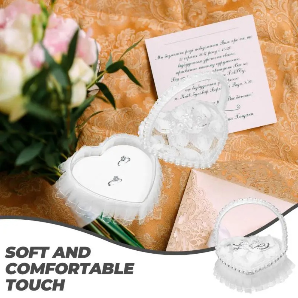Estuche para Anillos de Boda c - Ring Bearer Pillow reseña y precio