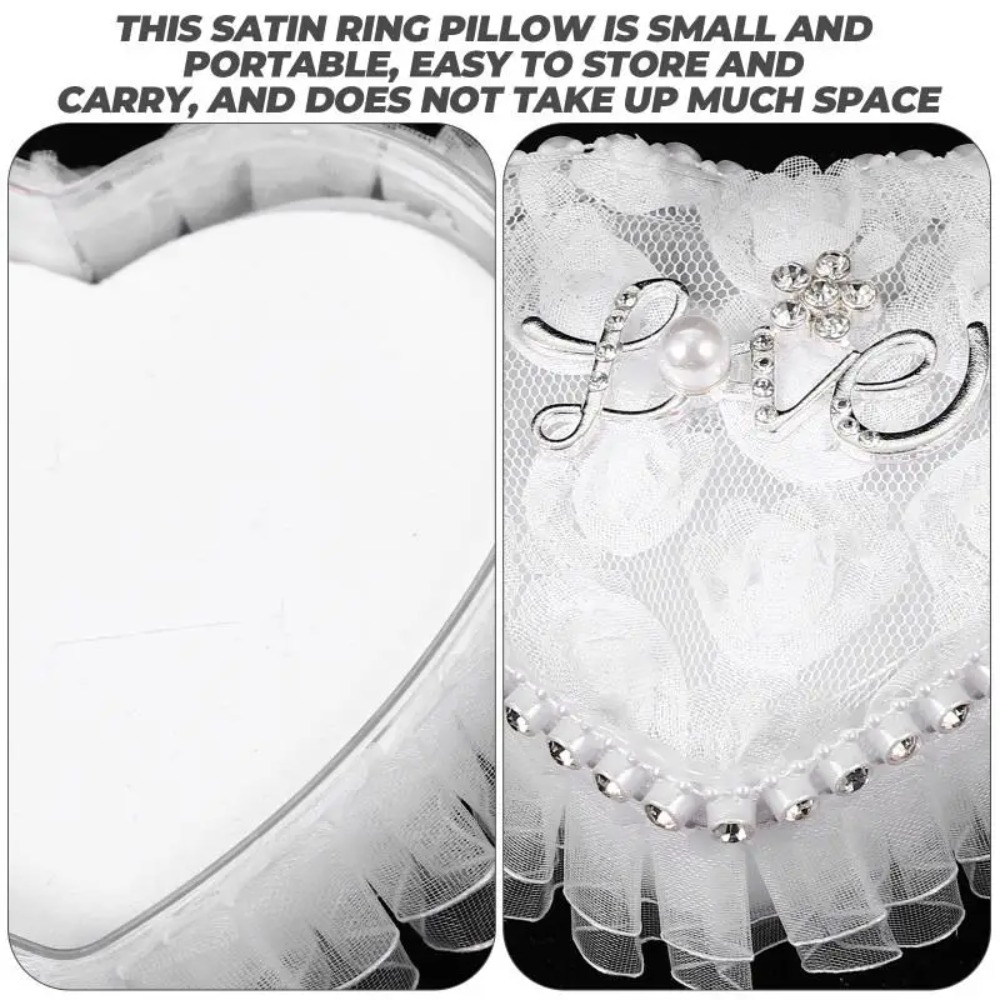 Estuche para Anillos de Boda c - Ring Bearer Pillow reseña y precio
