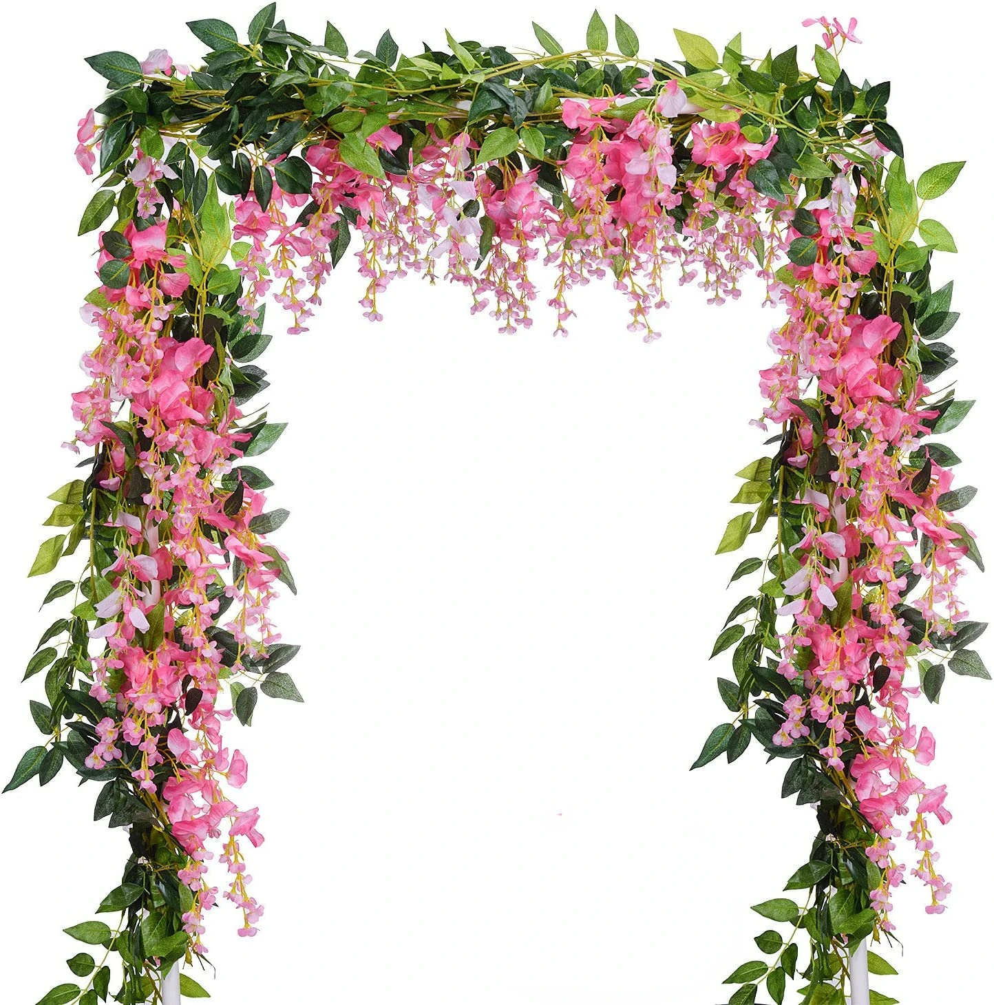 Flores artificiales de seda de - Wedding Arch Flower reseña y precio