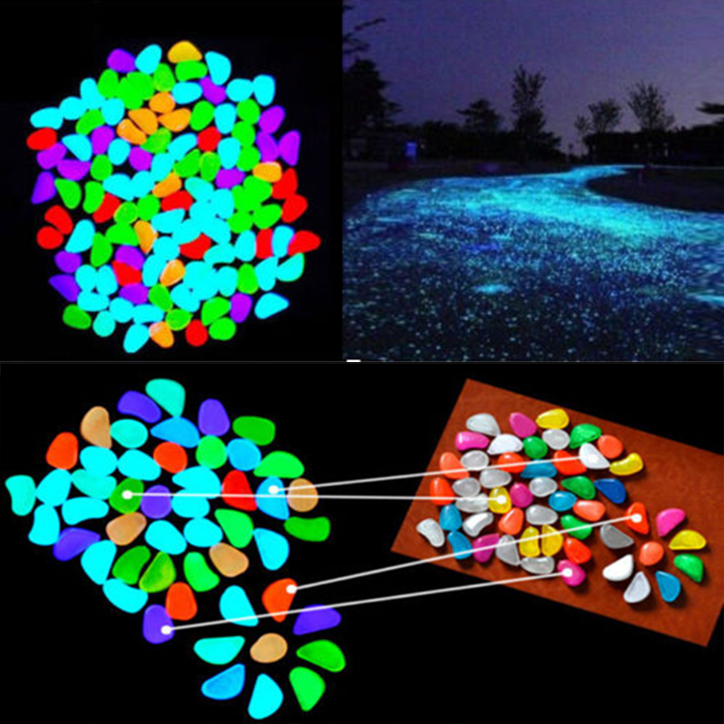 Piedras de guijarros luminosas - Wedding Event Supply reseña y precio